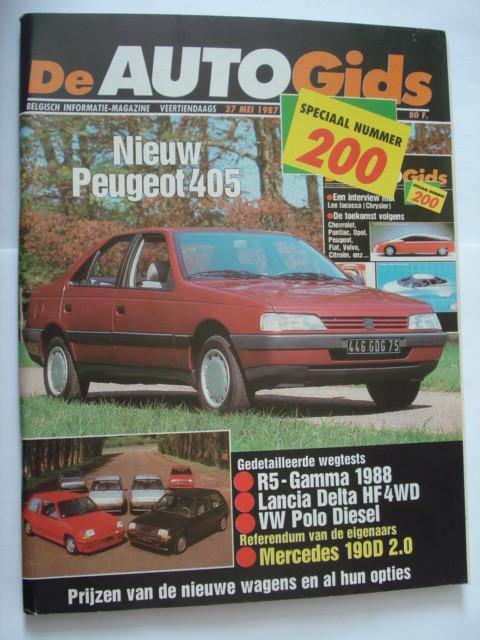 AutoGids 200, Livres, Autos | Brochures & Magazines, Comme neuf, Général, Envoi