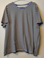 T-shirt met streepjes en korte mouwen - Maat 54, Ophalen of Verzenden, Zo goed als nieuw, Shirt of Top