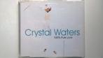 Crystal Waters - 100% Pure Love, CD & DVD, CD Singles, Comme neuf, 1 single, Envoi, Maxi-single