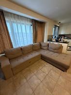 canapé lit brun, Enlèvement, Utilisé, Banc d'angle