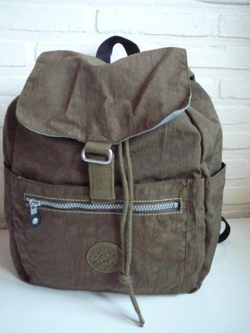 Kipling bruine rugzak, Handtassen en Accessoires, Tassen | Rugtassen, Zo goed als nieuw, Kipling, 25 tot 40 cm, 30 tot 45 cm, Ophalen of Verzenden