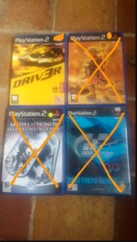 Jeux PS2  (Seul le chauffeur est encore disponible), Enlèvement ou Envoi, Comme neuf