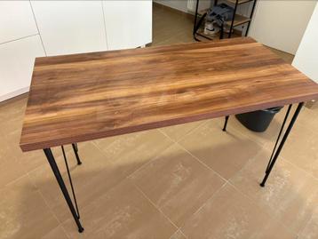 Table à manger + 4 chaises, Maison & Meubles, Tables | Tables à manger, Quatre personnes, Enlèvement ou Envoi, 50 à 100 cm, Carré