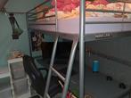 Hoogslaper met bureau en matras, Huis en Inrichting, Slaapkamer | Stapelbedden en Hoogslapers, Ophalen, Zo goed als nieuw, Hoogslaper