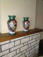 Twee antieke vazen 34 CM hoog, Antiek en Kunst, Antiek | Vazen, Ophalen
