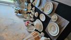 SERVIES LIMOGES VOOR 12 PERSONEN, Ophalen, Zo goed als nieuw, Overige stijlen, Porselein