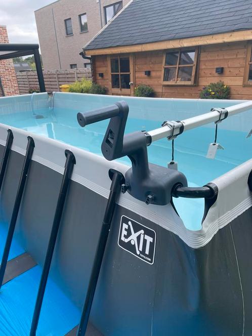 zwembad te koop L 5,4 B2,5 H1,00 als nieuw met toebehoren, Tuin en Terras, Zwembaden, Zo goed als nieuw, Ophalen