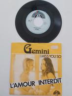 Gemini - Verboden liefde, 7 inch, Single, Ophalen of Verzenden, Zo goed als nieuw