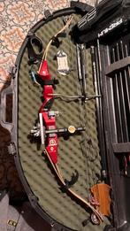 Arc a poulies Hoyt super etat avec accessoires, Enlèvement, Arc à poulies