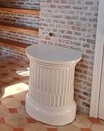 Houten pilaar, Huis en Inrichting, Tafels | Bijzettafels, Ophalen, Gebruikt, Hout