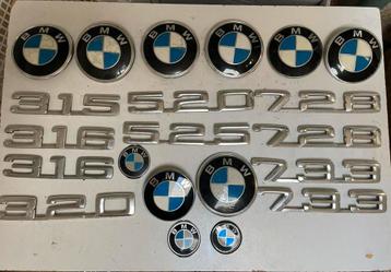 BMW emblemen allerlei modellen en soorten 