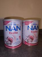 2 boîtes lait infantile Nestlé NAN Evolia 1 (800g), Kinderen en Baby's, Ophalen, Nieuw, Overige typen