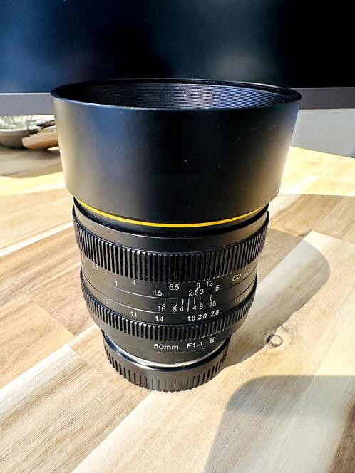 Objectif Kamlan 50mm 1.1 pour Fuji X, Audio, Tv en Foto, Foto | Lenzen en Objectieven, Zo goed als nieuw, Standaardlens, Ophalen of Verzenden