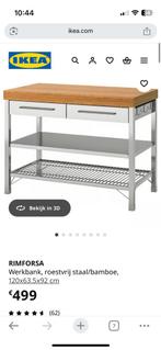 Ikea rimforsa keukeneiland, Huis en Inrichting, Ophalen, Zo goed als nieuw