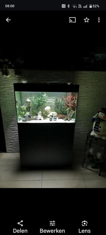 Zeer mooi aquarium  beschikbaar voor biedingen