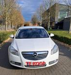 Opel Insignia, Auto's, Opel, 1956 cc, Zwart, Leder en Stof, Wit