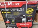 Nieuwe 50 liter lucht compressor, Doe-het-zelf en Bouw, Compressors, Ophalen of Verzenden, Zo goed als nieuw