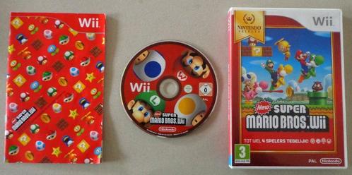 New Super Mario Bros voor de Nintendo Wii Compleet, Consoles de jeu & Jeux vidéo, Jeux | Nintendo Wii, Comme neuf, Enlèvement ou Envoi
