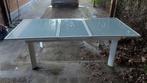 Aluminium tuintafel, Ophalen, Zo goed als nieuw, Rechthoekig, Aluminium
