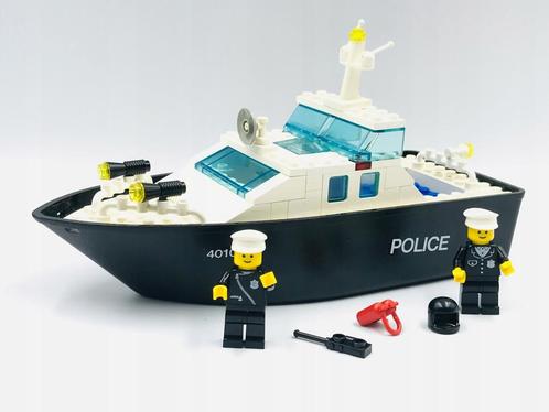 LEGO boot politie 4010 Police Rescue Boat met boekje, Kinderen en Baby's, Speelgoed | Duplo en Lego, Zo goed als nieuw, Lego, Complete set