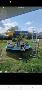 Draaimolen kinder carrousel, Ophalen