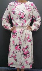 "MODERNA" gebloemde jurk maat 40, Kleding | Dames, Maat 38/40 (M), Overige kleuren, MODERNA, Ophalen of Verzenden