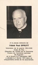 Krijgsaalmoezenier 1914-1918 Hubert Beenens zie tekst, Ophalen of Verzenden