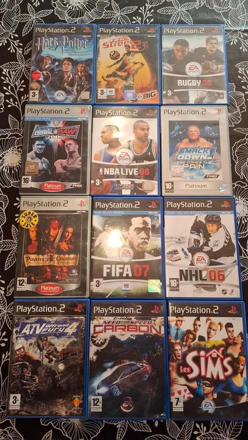 Lot jeux Ps2, Consoles de jeu & Jeux vidéo, Jeux | Sony PlayStation 2, Utilisé, Enlèvement