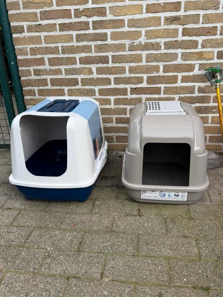 2 kattenbakken te koop, Dieren en Toebehoren, Kattenbakken, Zo goed als nieuw, Ophalen