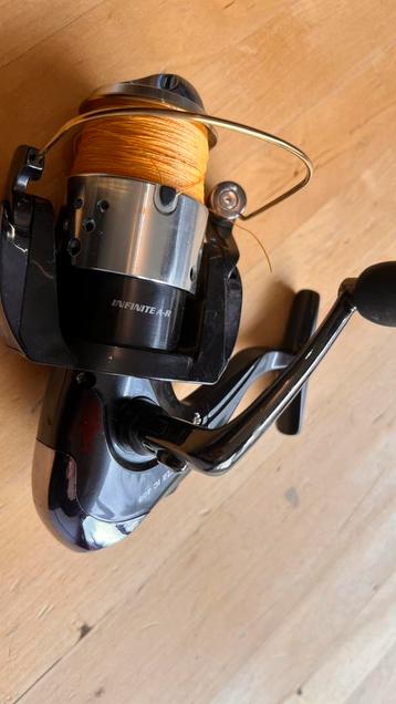 Arca convicta IC408 met reserve spoel, Watersport en Boten, Hengelsport | Algemeen, Ophalen of Verzenden, Zo goed als nieuw, Molen