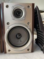 Twee luidsprekers, Audio, Tv en Foto, Luidsprekerboxen, Zo goed als nieuw, Minder dan 60 watt, Front, Rear of Stereo speakers