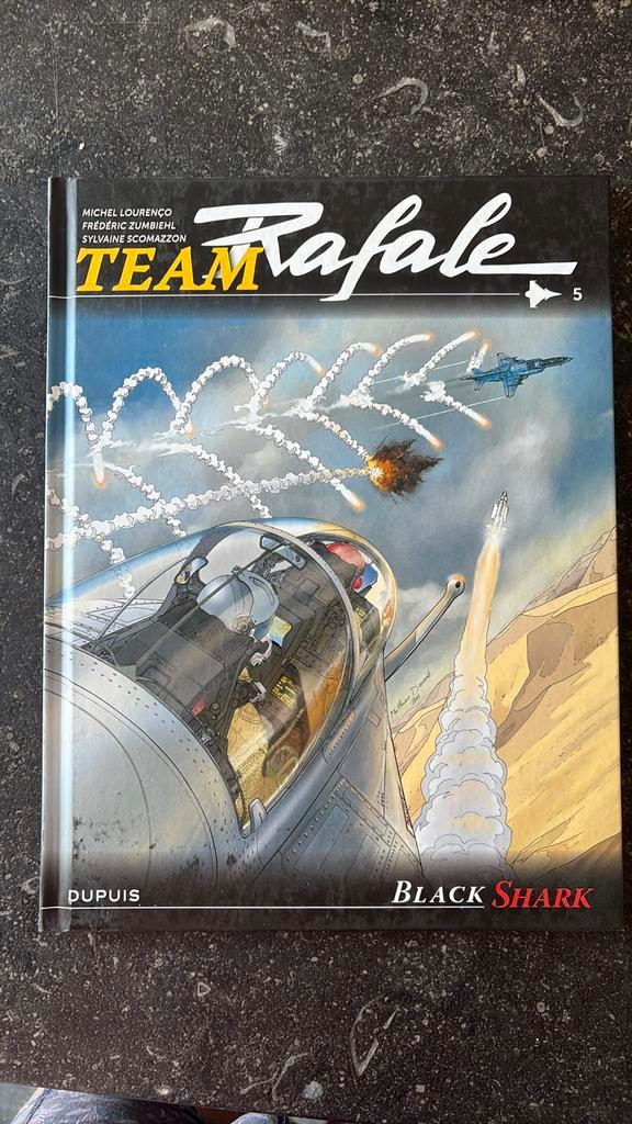 Zeldzame hc Team rafale 5 ( echte 1ste druk met voorkaft nr4, Boeken, Stripverhalen, Ophalen