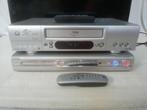 Kopieer duo Philips DVD/HDD recorder en VHS video recorder, Audio, Tv en Foto, Videospelers, Ophalen of Verzenden, Gebruikt, VHS-speler of -recorder