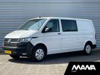 Volkswagen Transporter 2.0TDI L2H1 150PK DC Automaat DSG Cru, Gebruikt, 4 cilinders, Volkswagen, Wit