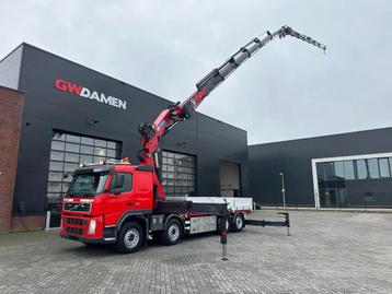 Volvo FM 460 8x2 HMF 6020 + Fly Jib, Winch (bj 2010) beschikbaar voor biedingen