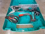 Bosch haag, struik of grastrimmer, Tuin en Terras, Ophalen of Verzenden, Zo goed als nieuw, Accu