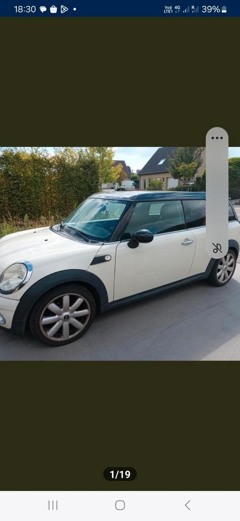 Knappe mini clubman met diverse opties bj2009 diesel, Auto's, Mini, Particulier, Clubman, Trekhaak, Diesel, Break, 5 deurs, Handgeschakeld