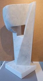 Lieven DEBRABANDERE,  groot beeld in Carrara-marmer, Antiek en Kunst, Ophalen