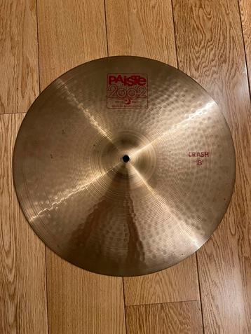 Paiste 2002 crash 18’’ 80’s