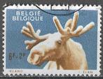 Belgique 1961 - Yvert/OBP 1187 - Zoo d'Anvers - Eland (ST), Timbres & Monnaies, Envoi, Oblitéré