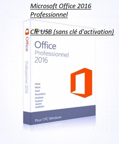 Microsoft Office 2016 professionele USB-stick (zonder AC-dri, Computers en Software, Office-software, Nieuw, Windows, Access, Excel