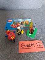 Lego City 60000 - Brandweermotor, Enlèvement ou Envoi, Utilisé, Ensemble complet, Lego