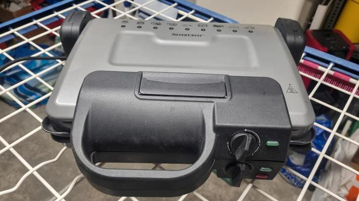grill silvercrest, Electroménager, Grils de contact, Comme neuf, Enlèvement