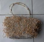 Handtas met houten kraaltjes, Ophalen of Verzenden, Handtas