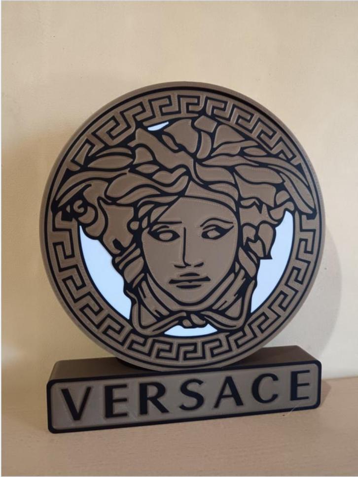 Versace licht decoratie, Huis en Inrichting, Woonaccessoires | Wanddecoraties, Zo goed als nieuw, Ophalen of Verzenden