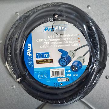 10 meter 2,5mm² CEE verlengkabel beschikbaar voor biedingen