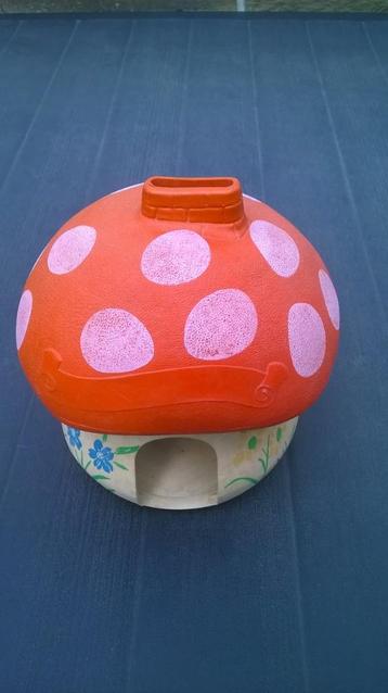 Spaarpot Schleich smurfenhuis – Zeldzaam beschikbaar voor biedingen
