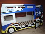 Stapelbed in vorm van politieauto, Enfants & Bébés, Comme neuf, Lits superposés, Enlèvement