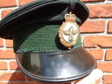 Leger kepie Canada , jaren 60 , militaire politie ?, Ophalen of Verzenden, Landmacht, Helm of Baret