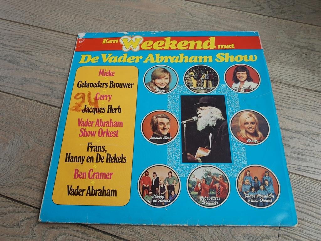 Lp : de Vader Abraham show, Ophalen of Verzenden, Zo goed als nieuw